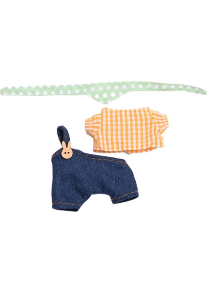 Üstü ve Pantolonu Kısa Kollu Kostümleriniz 17CM Için (Yurt Dışından)