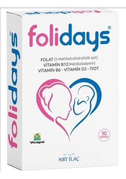 Folidays 90 Kapsül
