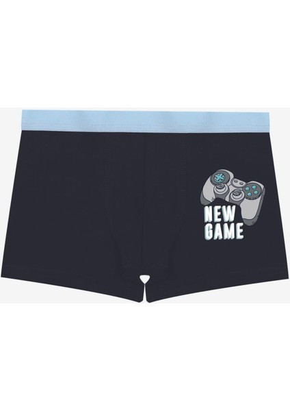 Erkek Çocuk Roket Desenli Atlet Boxer Takım