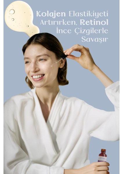 Göz Çevresi Serumu 20 ml Kolajen Retinol Elastin ve Hyaluronik Asitli Nemlendirici fiyatları