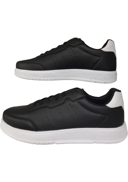 Siyah Bağcıklı Erkek Günlük Şık Spor Ayakkabı fiyatları