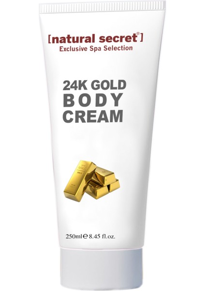 24K Altın Vücut Kremi 200 ml