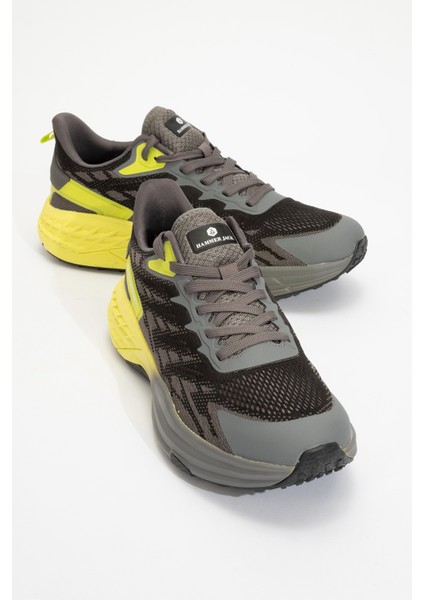 Erkek Spor Kalın Taban Bağcıklı Sneaker Hj 24817M Gri fiyatları