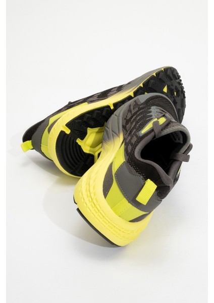 Erkek Spor Kalın Taban Bağcıklı Sneaker Hj 24817M Gri fırsatları