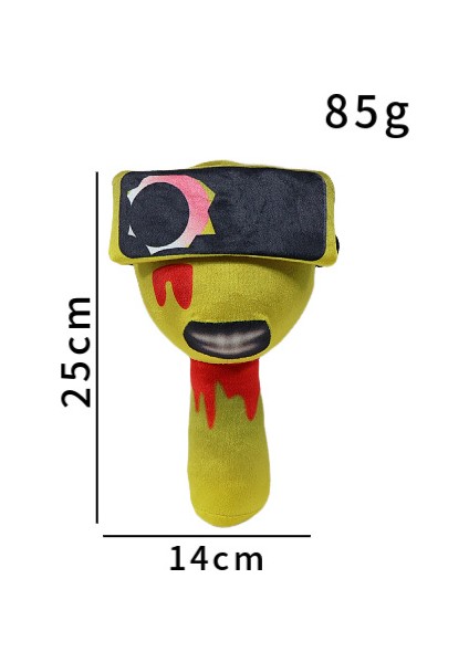 25CM Sprunki Ritim Kutusu Oyuncak Peluş Bebek (Yurt Dışından)