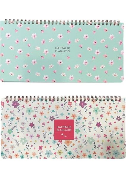 13*-27 Spiralli Planner 2'li Set