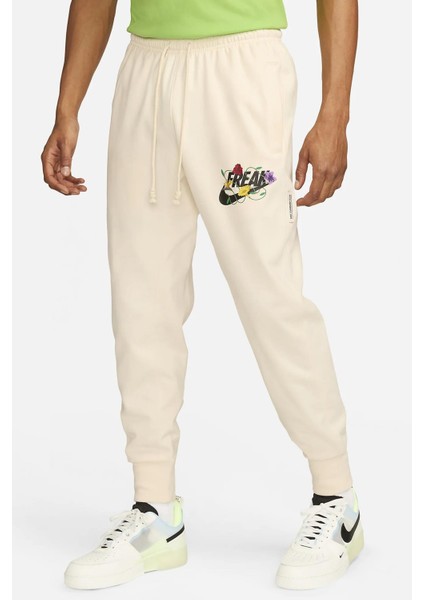 Giannis Dri Fit Jogger Erkek Eşofman Altı Krem