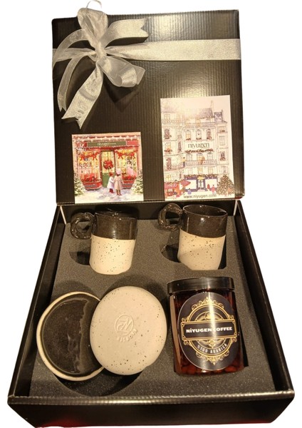 Kişiye Özel Hediye Kutusu | Istanbul Serisi 2'li Kahve Fincanı