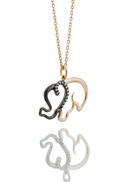 Pırlanta Fil Kolye Pn023 modelleri