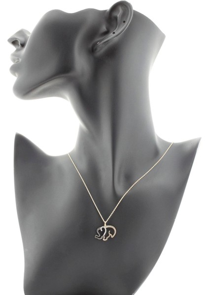 Pırlanta Fil Kolye Pn023 indirimleri