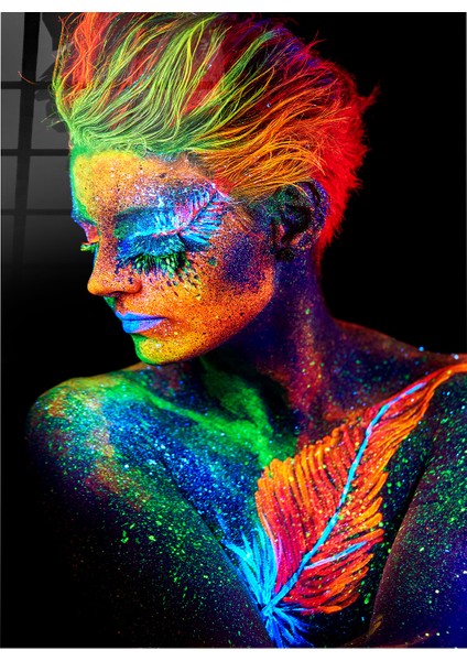 Rengarenk Neon Model Cam Tablo | Hediyelik, Dekoratif, Ofis, Mutfak modelleri
