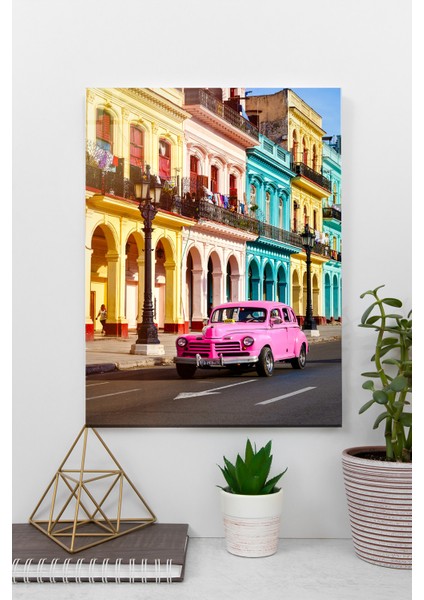 Küba, Havana Fotoğraf Cam Tablo | Hediyelik, Dekoratif, Ofis, Mutfak