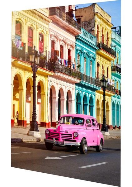 Küba, Havana Fotoğraf Cam Tablo | Hediyelik, Dekoratif, Ofis, Mutfak fiyatları