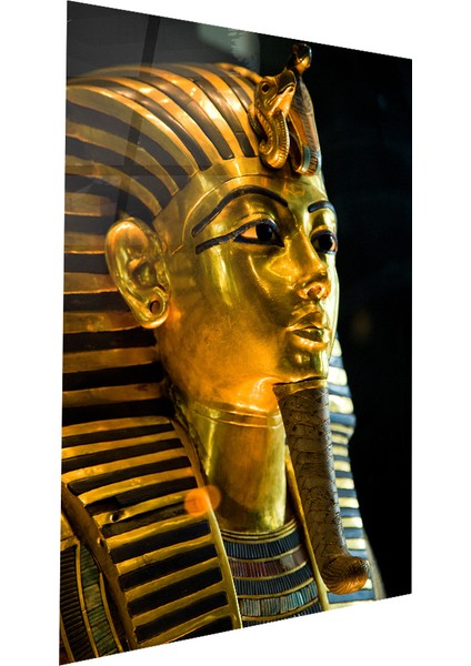 Firavun Tutankhamun'un Cenaze Maskesi, Mısır Cam Tablo | Hediyelik, Dekoratif, Ofis, Mutfak fırsatları
