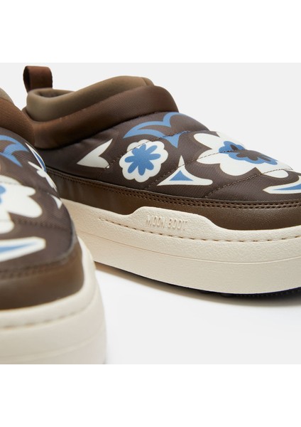Kadın Sneaker ( Günlük) 80D2470030-MH07 Moon Boot Park Soft Flower Brown/elephant Grey