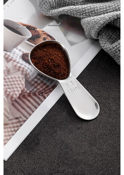 430 Çelik 1 Tbsp 10 Gr. 0.35 Oz. Paslanmaz Çelik Kahve Ölçü Kaşığı CIN958 indirimleri