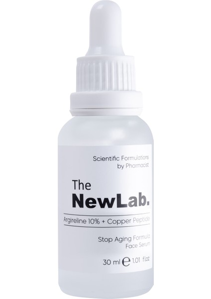 The Newlab Yüz Serumu 10% Argireline + Copper Peptide 30 ml