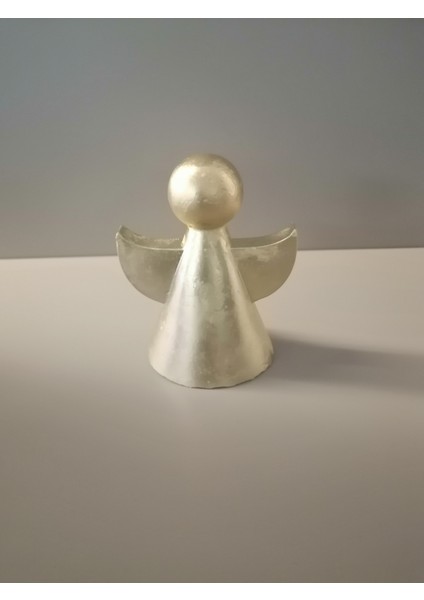Taş Melek Heykel Gold