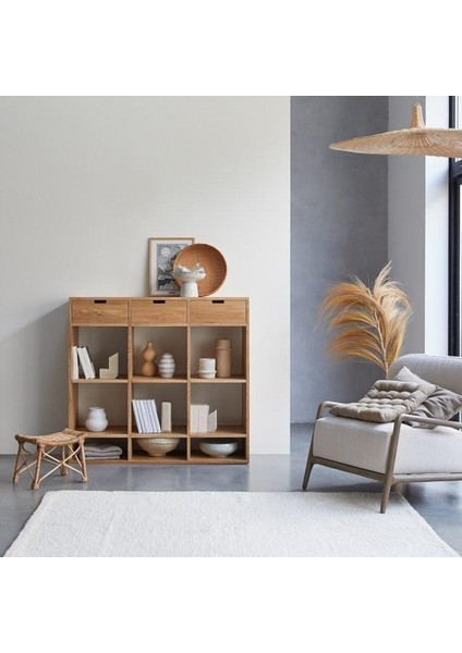 Oslo Model Masif Ahşap Büfe