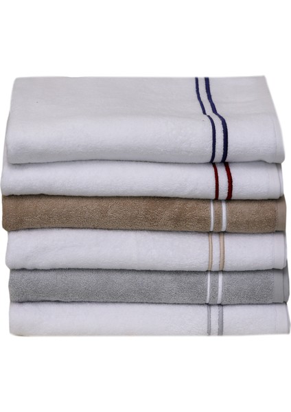 Fortuna Banyo Havlusu 90 x 150 cm Beyaz- Lacivert modelleri