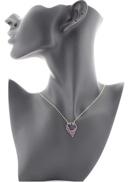 Halka Salkım Kolye Pn1792-2 fırsatları