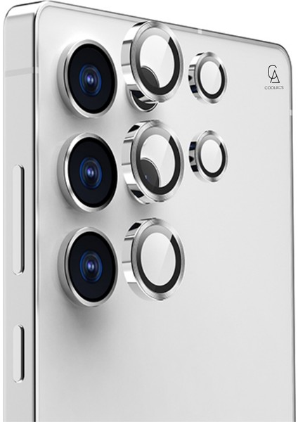 Samsung Galaxy S25 Ultra ile Uyumlu Temperli Cam Tekli Kamera Lens Koruyucu fiyatları