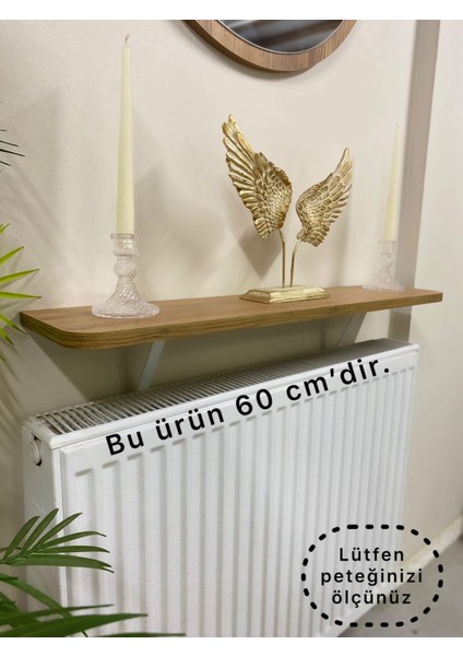 60 cm Petek Üstü Tak Çıkar Raf Dresuar Oval Kenar modelleri
