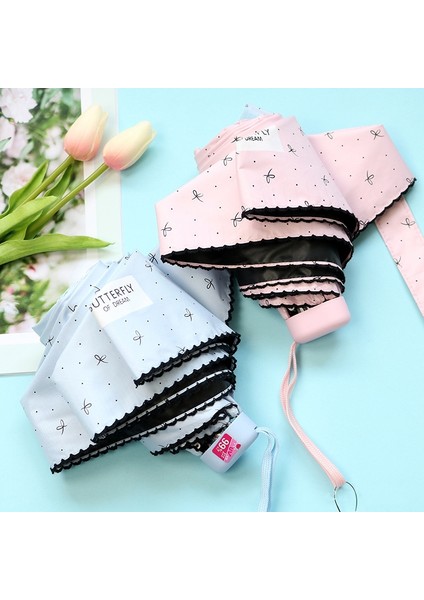 Mini Cep 5 Katlanır Umbrla Mor (Yurt Dışından) fiyatları