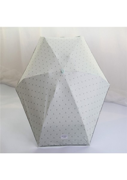 Mini Cep 5 Katlanır Umbrla Açık Yeşil (Yurt Dışından)