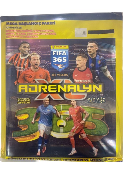 Fifa 365 2025 Tcg Mega Başlangıç Paketi ( Kart Dosyası )