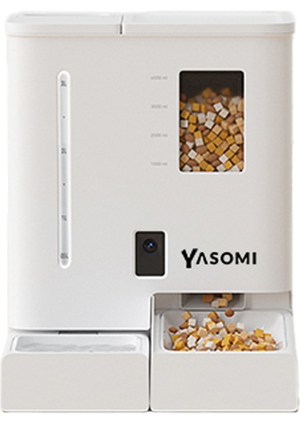 Du-F03v Smartpaw+ 4l/5l Kapasiteli Şarjlı Akıllı Otomatik Mama Ve Su Kabı