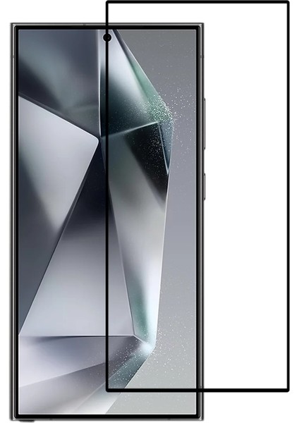 Samsung Galaxy S25 Ultra ile Uyumlu Dias 9h Kırılmaz Cam Ekran Koruyucu
