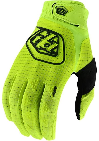 Tld Air Glo Cross Motosiklet Eldiveni - Neon