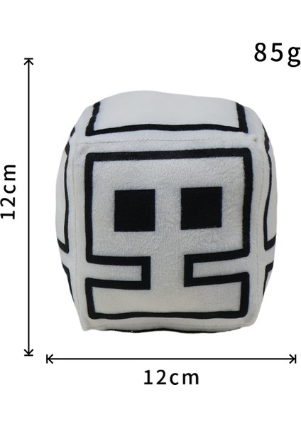 12CM Geometri Çizgi Oyuncak Peluş Bebek (Yurt Dışından)
