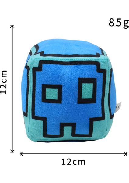 12CM Geometri Çizgi Oyuncak Peluş Bebek (Yurt Dışından)