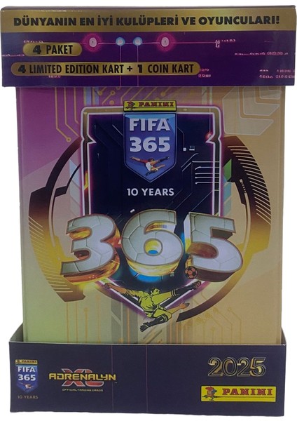 Fifa 365 2025 Tcg Tin Box ( Teneke / Metal Kutu )