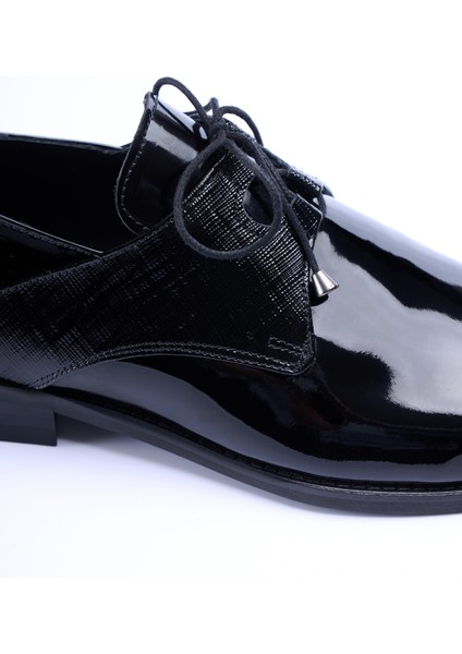 Italyan Stil Iç Dış Naturel Deri Rugan Erkek Ayakkabı Siyah T12944 fiyatları