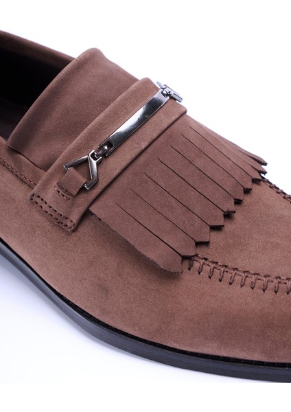 Italyan Stil Iç Dış Naturel Deri Erkek Ayakkabı Kahverengi T12943 fiyatları