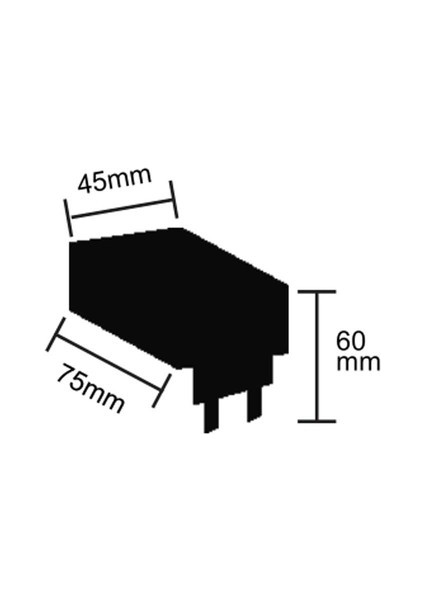 LQ-42W 3,5A 12V 42W Kaliteli Fişli LED Trafo Priz Tipi Adaptör