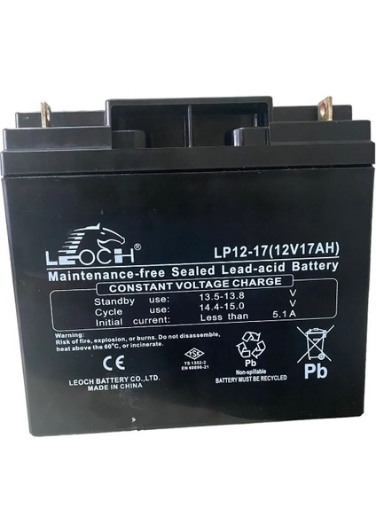 12V 17AH KURU TİP AKÜ