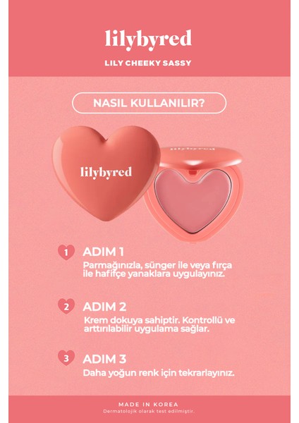 Doğal Görünümlü Krem Allık Luv Beam Cheek Balm - 03 Mood Rose fırsatları