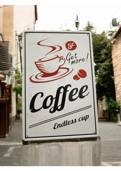 Metal Tablo (Gitar ve Coffe)