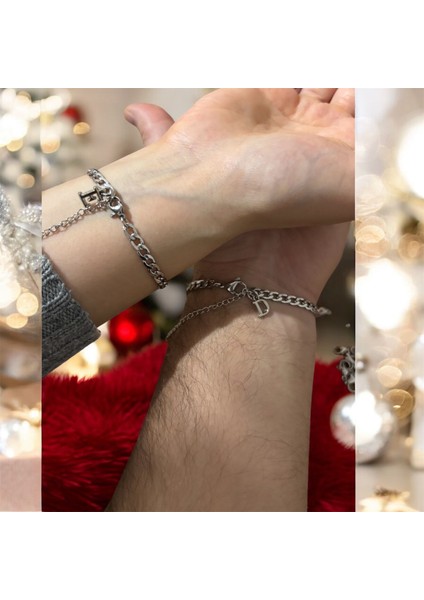 Harfli Çelik Sevgili Bileklik fiyatları