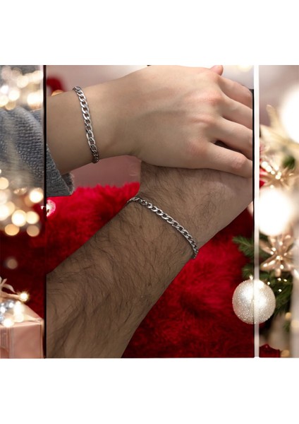 Harfli Çelik Sevgili Bileklik modelleri