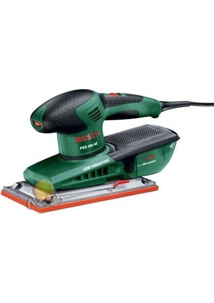 PSS 300 AE-Elektrikli 250 Watt 115x230mm Titreşimli Zımpara
