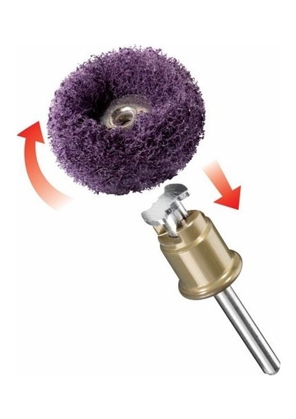 25 Mm Göbek+ Speedclick Aşındırıcı 2 Adet (320 Kum)