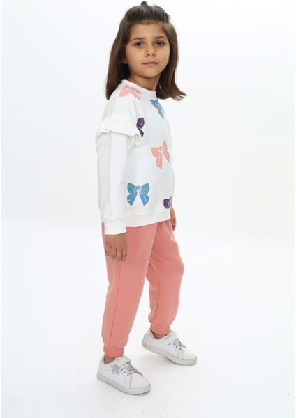 Kız Çocuk Baskılı Eşofman Takım modelleri