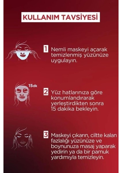 Revitalift Lazer X3 Maske x 5 ve Micellar Makyaj Temizleme Suyu