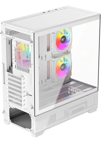 CF925 Tamperli Cam Gaming Oyuncu Kasası - 3 Rgb Fanlı, Kumandalı, Itx/m-Atx/atx/e-Atx Uyumlu