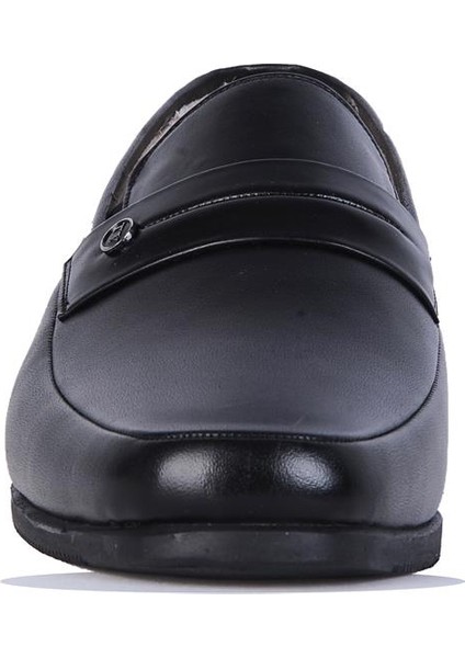 0999 Siyah Kauçuk %100 Deri Erkek Klasik Ayakkabı modelleri